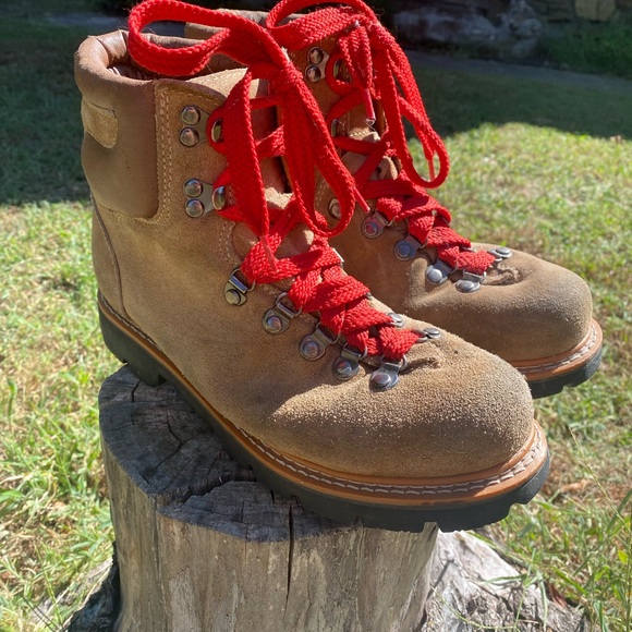 Vintage Honchos Leather Hiking Boots - Picture 2 of 6